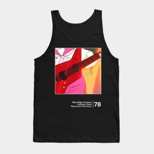 Computer Game / Minimalist Style Graphic Fan Artwork Tank Top